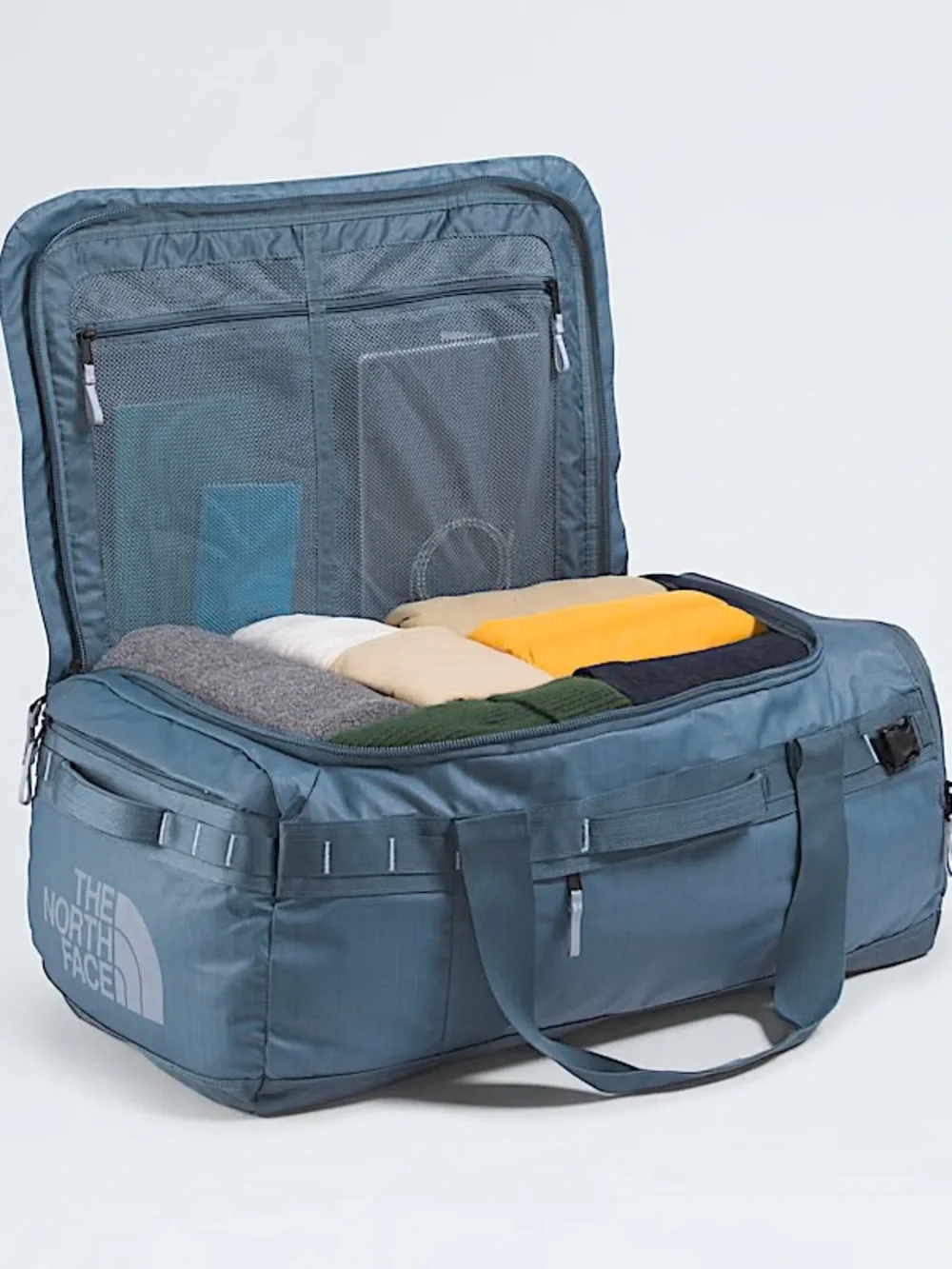 NEW The North Face Base Camp Voyager Duffel Backpack 62L Travel Bag 2026-716